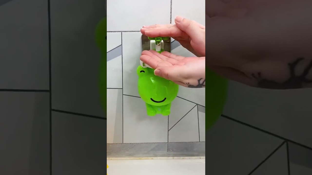 Genius Wall-Mounted Dispenser Holder Saves Space! | Kitchen Bathroom Organization