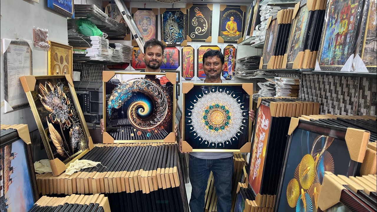 5D Handmade Painting | Wall Clock, Mirror, Photo Frame Manufacturer In Delhi | Painting, Photo Frame