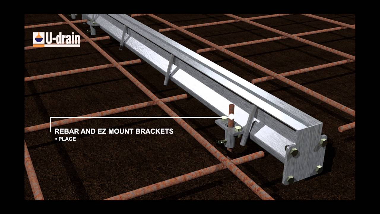 Residential U drain™ Installation