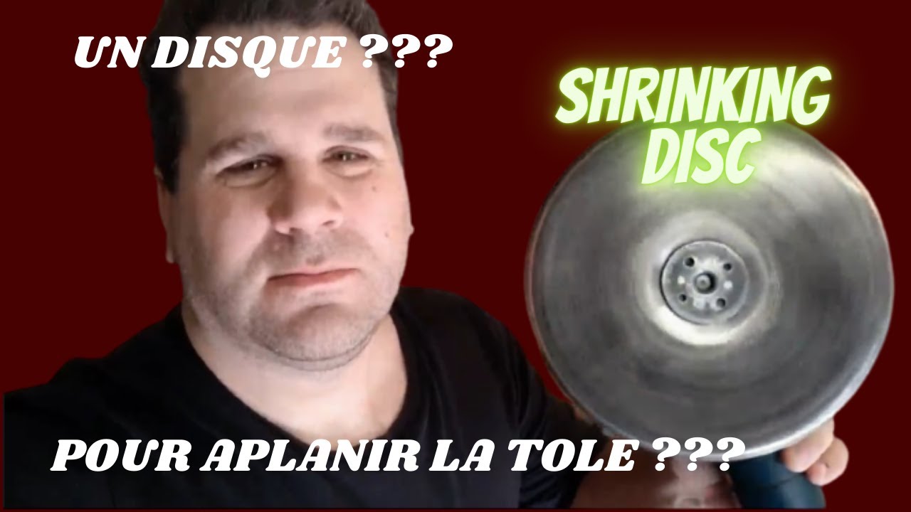 Carrosserie Voiture Ancienne - Comment aplanir la Tole avec un Shrinking disc.