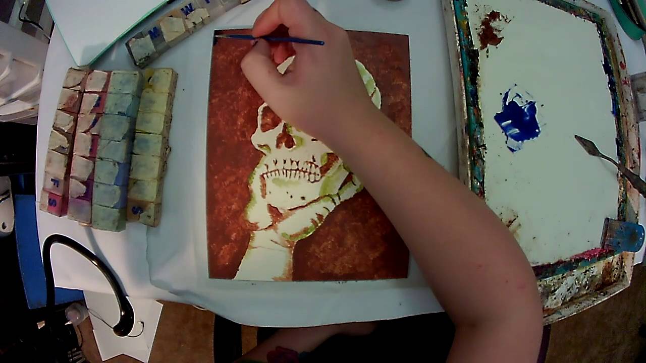 How to Paint Egg Tempera