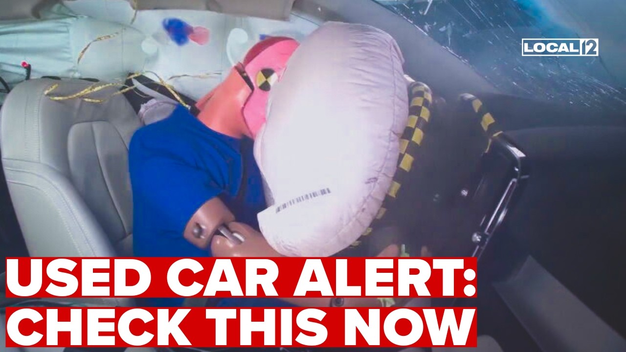 Death in Ohio prompts warning to used car owners about deadly airbag replacements