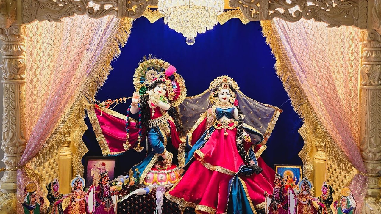 Radhe Krishna shringar darshan ##krishna #radhakrishna #harekrishna #radheradhe #love #radhekrishna