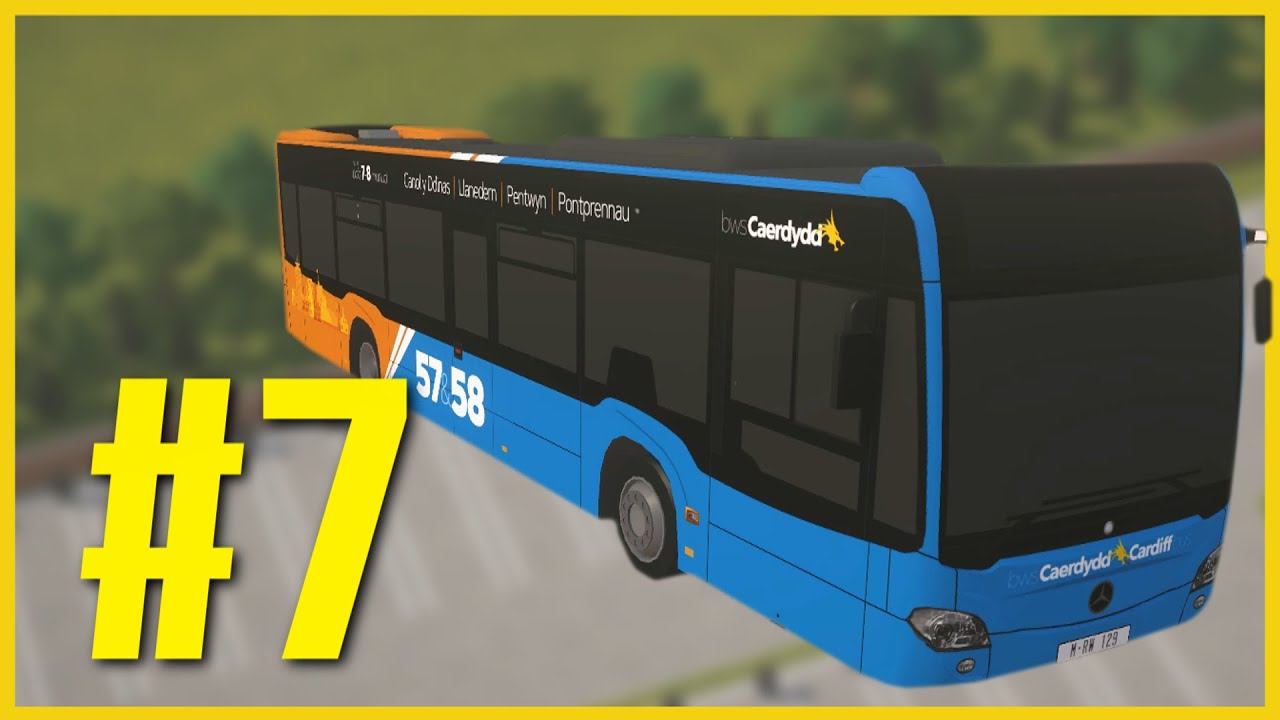 Воссоздание автобуса Кардиффа в City Bus Manager ¦ 7