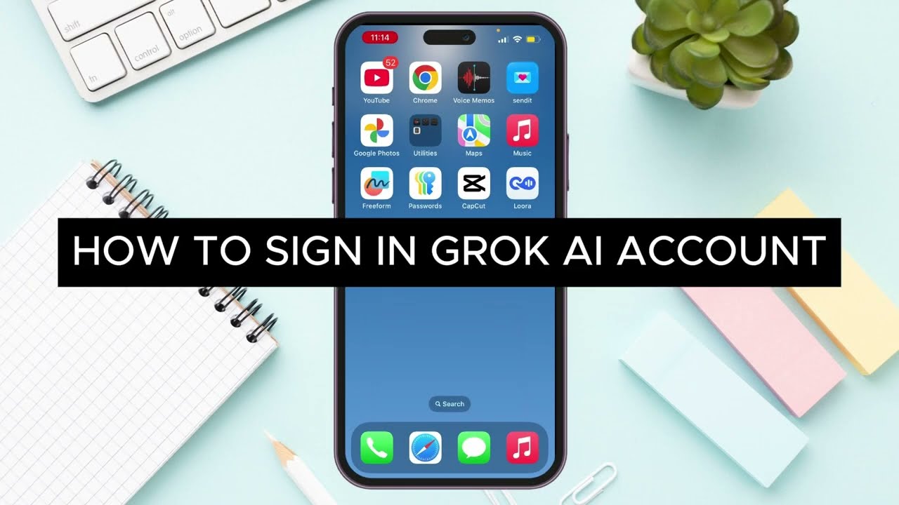 How To Sign In Grok AI Account 2025 | Login & Access Grok AI On Mobile