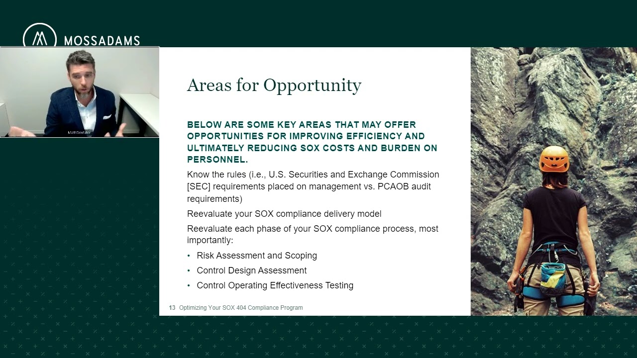 Strategies to Improve SOX 404 Compliance