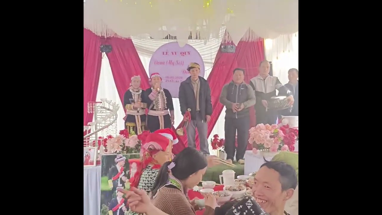 Ui miền hát chúc mừng cô dâu chú rể ở bạn lech dao