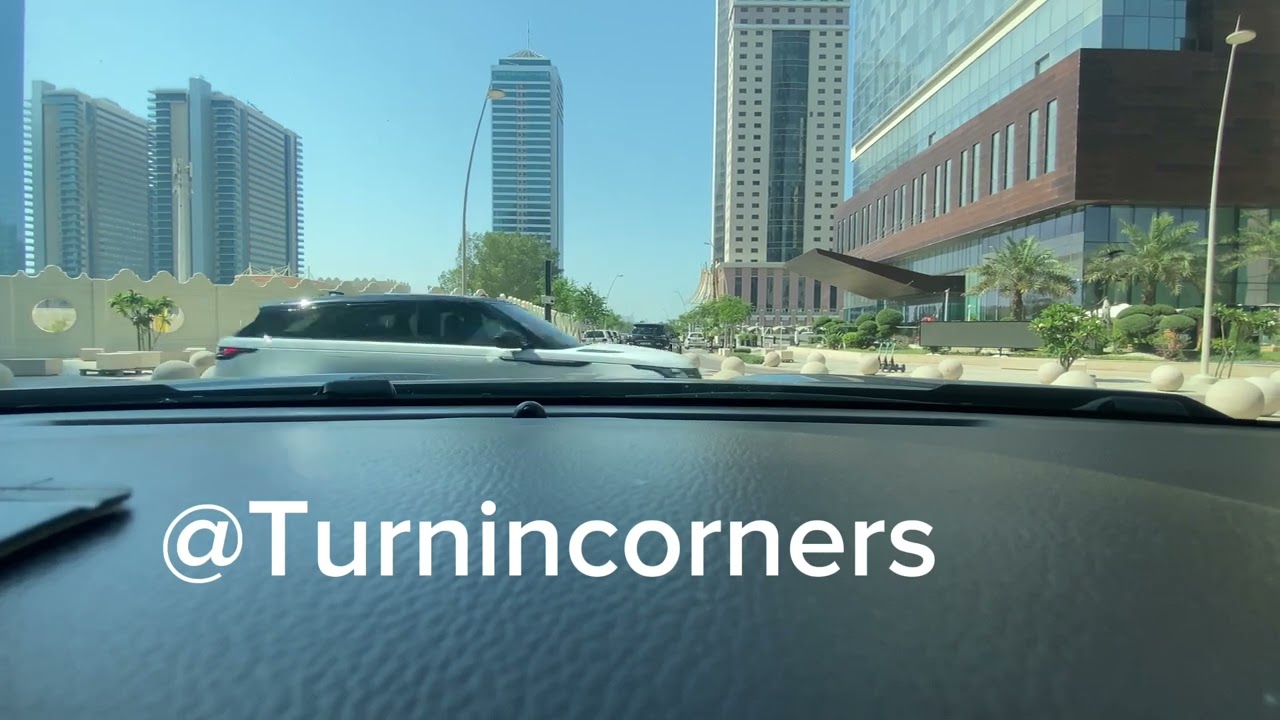 Business District Doha, Qatar POV - Relaxing Drive #car #driving #relaxing #doha #qatar #pov