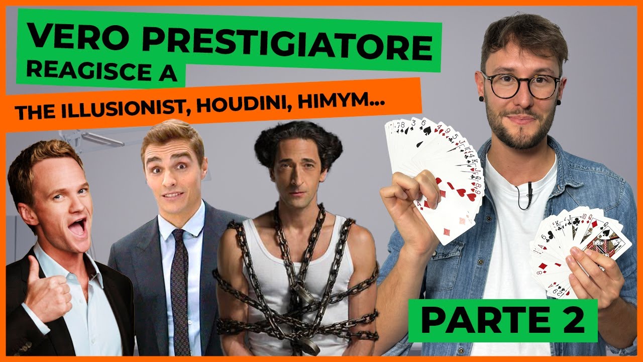 VERO MAGO reagisce a THE ILLUSIONIST, HOUDINI, NOW YOU SEE ME 2.. ft @JackNobileOfficial | Slim Dogs