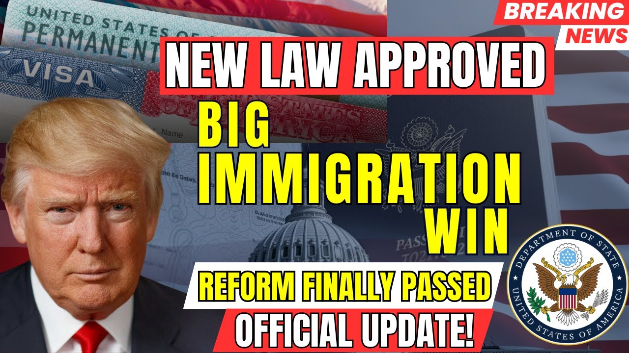 JUST APPROVED Congress Passes Immigration Reform - Here’s What It Means for Millions!