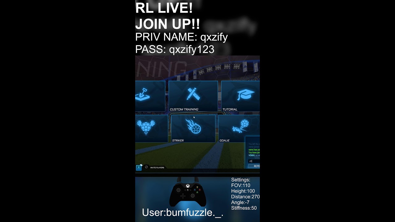 RL LIVE! JOIN NOW!!!