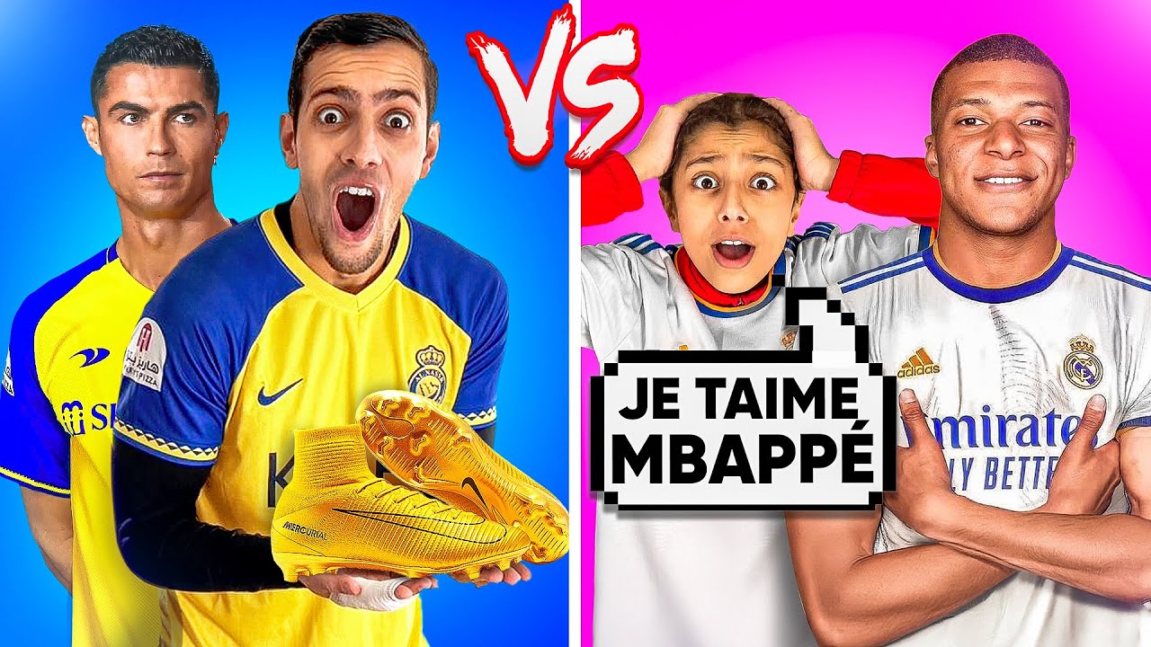 24H sous les ORDRES de Mbapp&eacute; et Ronaldo ! 😱😭 ( ils sont trop FORT ...)