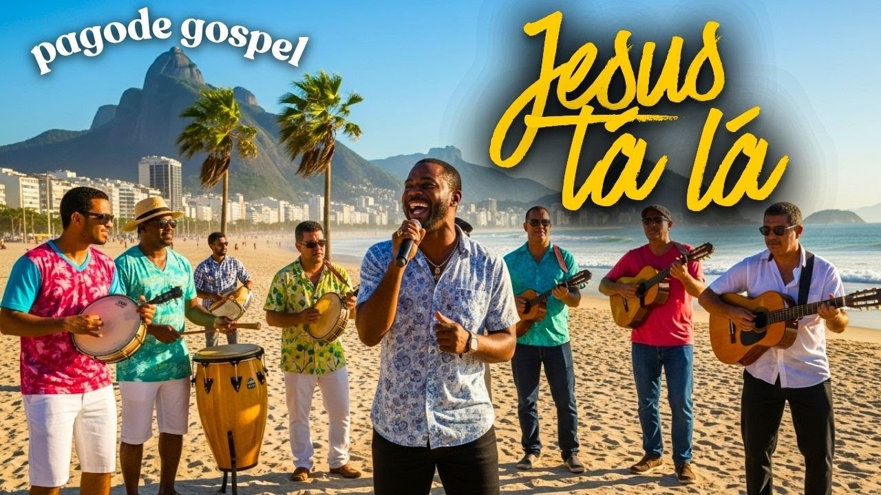 JESUS TÁ LÁ em Ritmo de Pagode Gospel | Louvor e Adoração - Só pra Louvar