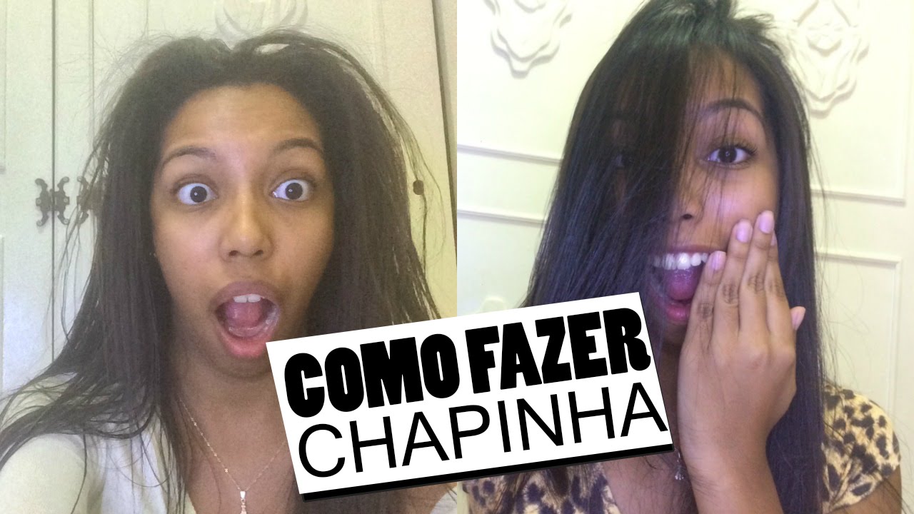 Como fazer chapinha - Nicole Zonta