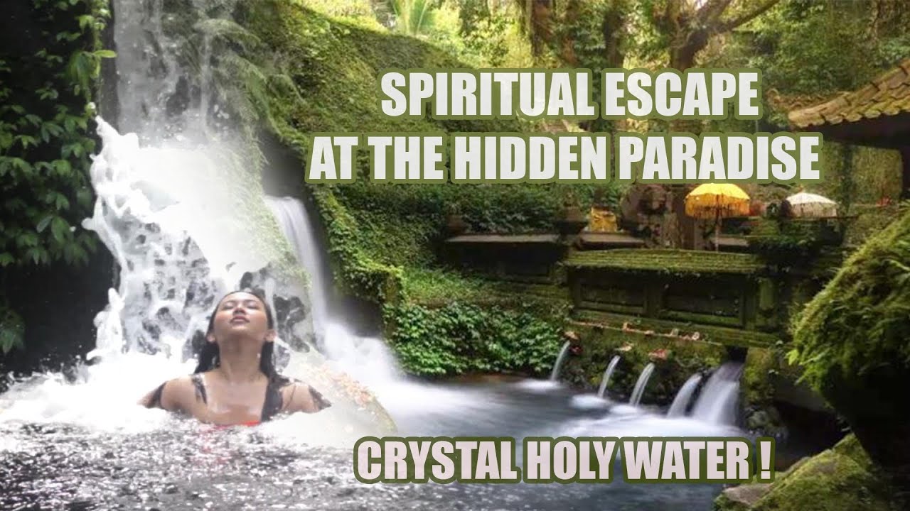 FORGOTTEN Paradise! RELAXING Place  to Escape! MENGENING Holy Spring Water in Tampaksiring Bali!