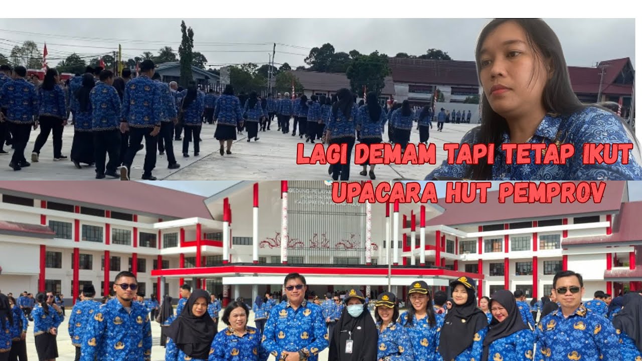 Upacara Hut Pemprov ke 69 