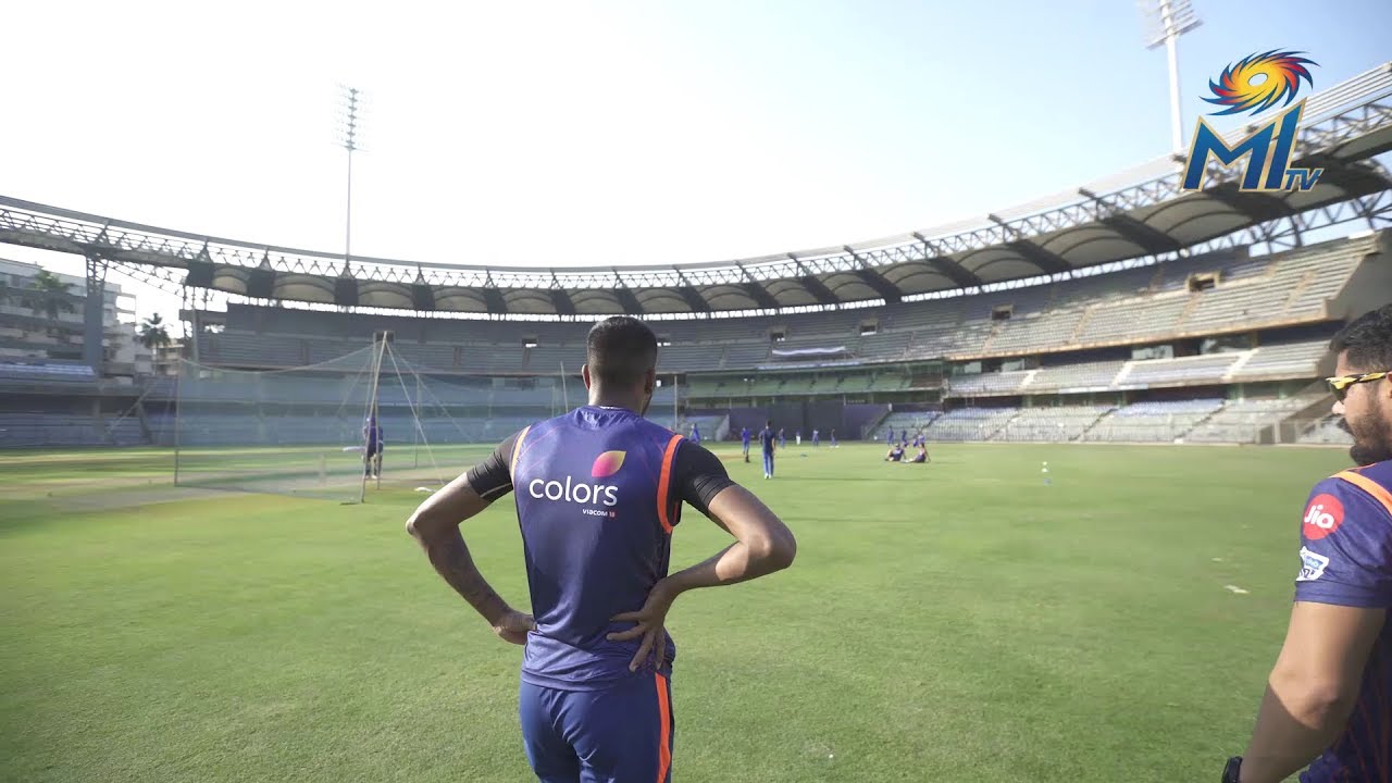 Training at the Wankhede | Mumbai Indians