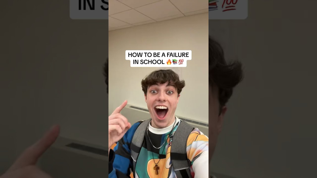HOW TO BE A FAILURE IN SCHOOL 🔥📚💯 (feat. @thatmattstorms )