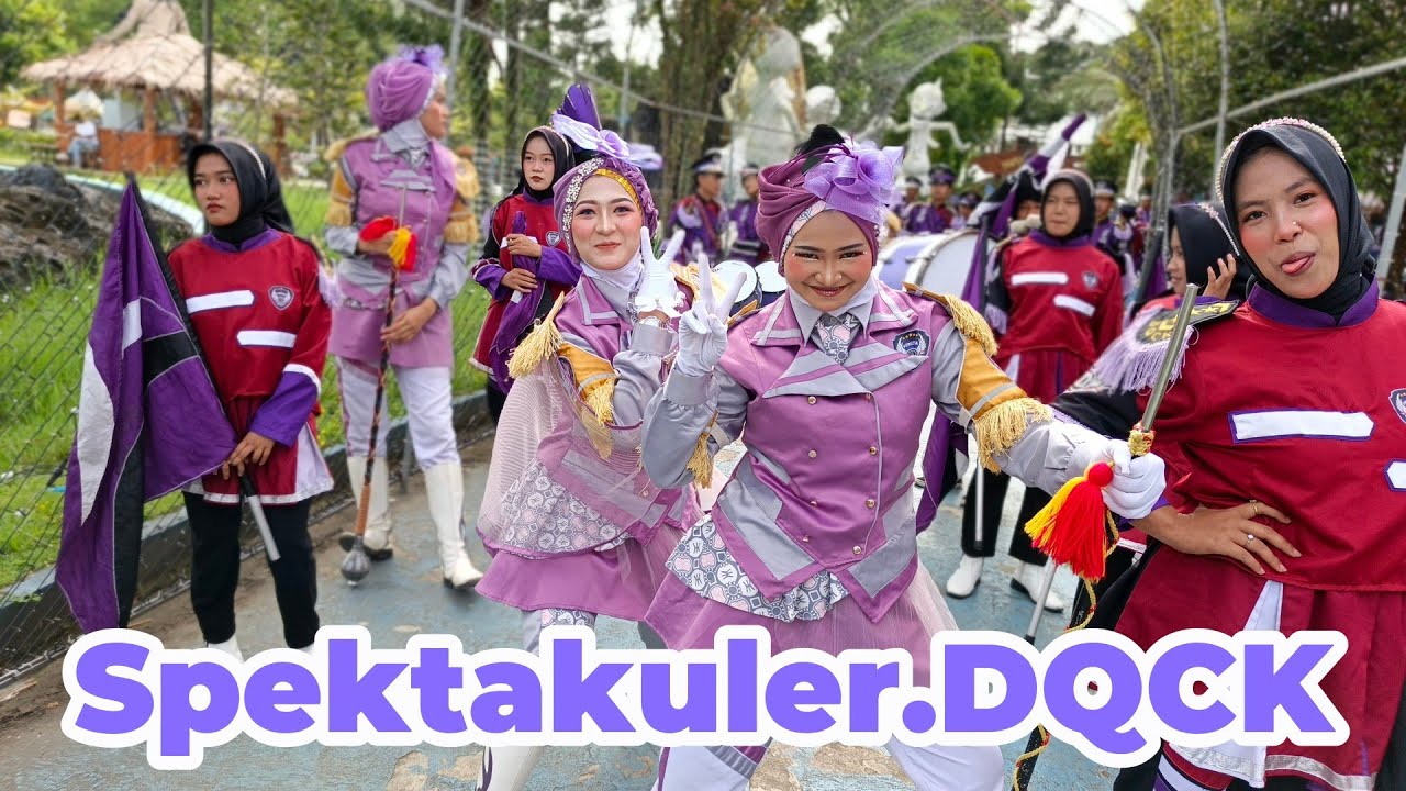 Keren Penampilan Marching band, drumband dqck di SANTASEA liburan sebelum puasa