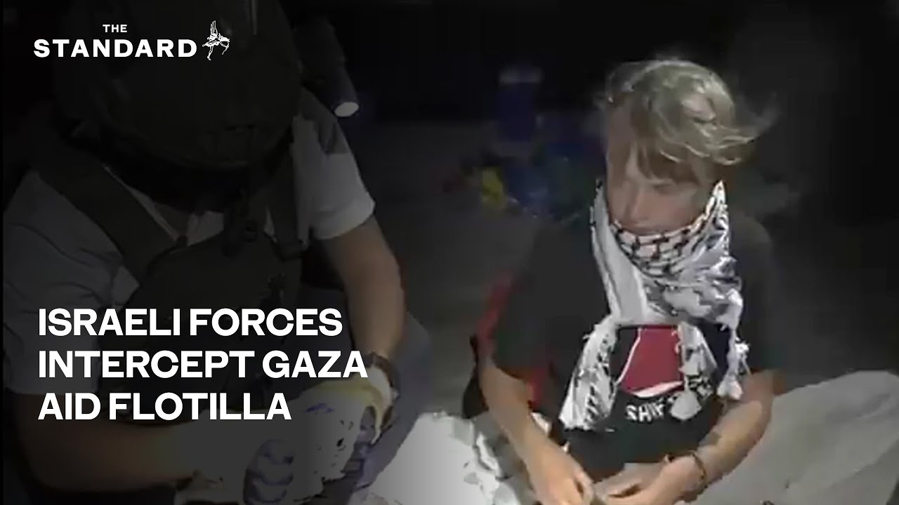 Israeli naval ships intercept Gaza-bound flotilla