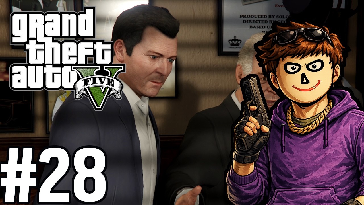 GTA V PL (28) - Znowu film o Michael'u xD