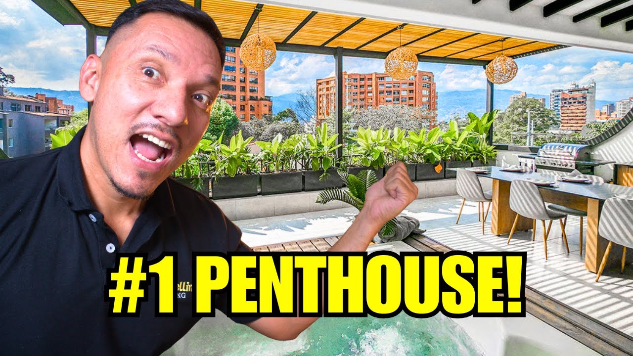 Inside 2 LUXURY Apartments In Provenza, Medellin #realestateinvesting