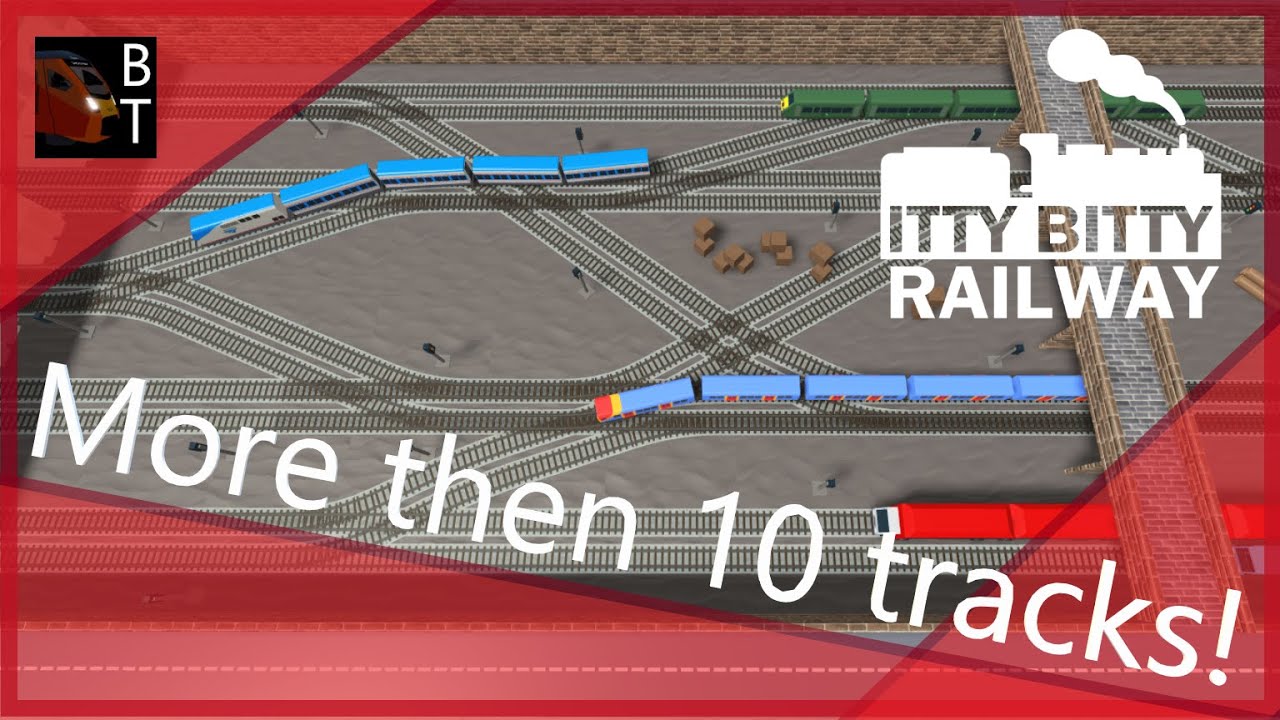 How to get more then 10 tracks in Itty Bitty Railway !