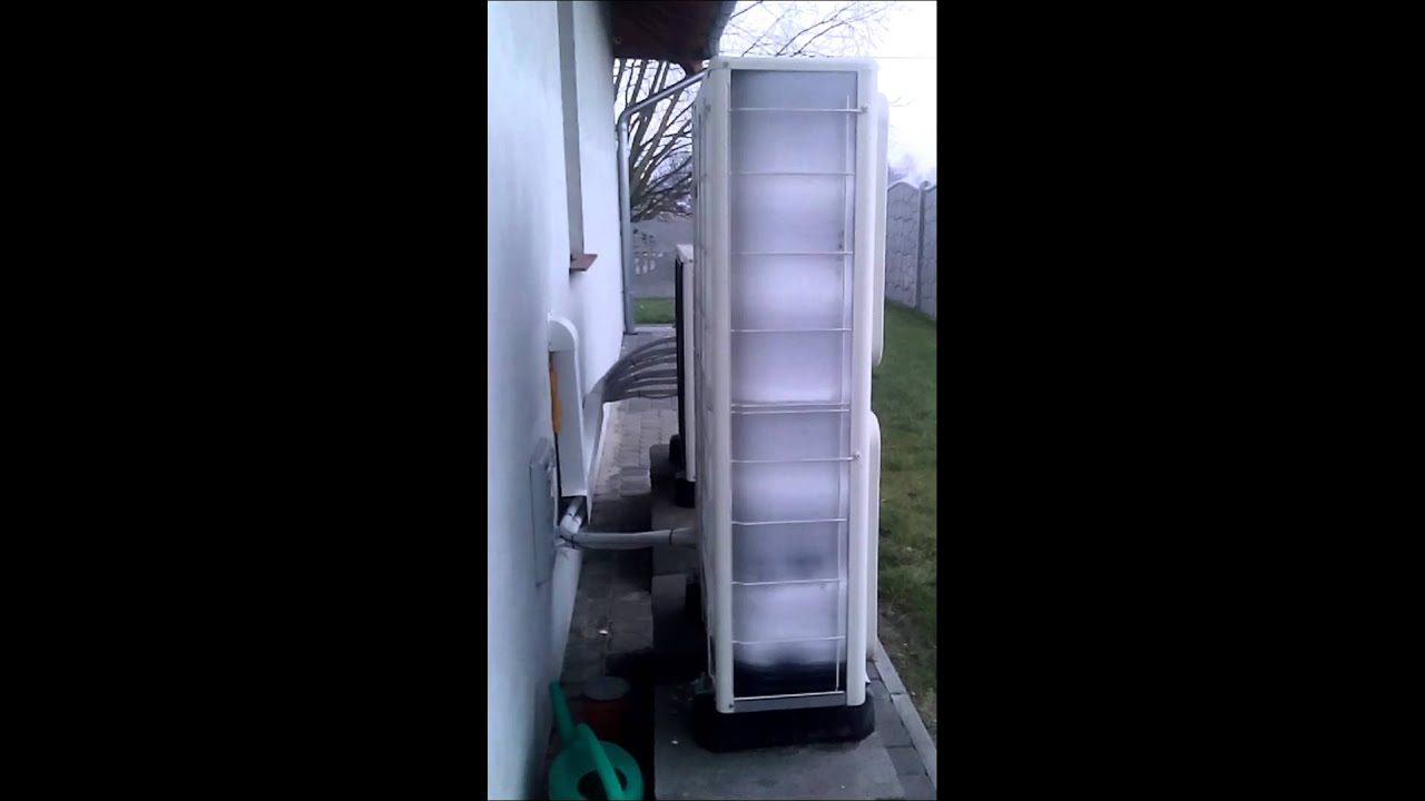 Heat pumpToshiba Estia  Defrost 11,2kW temp out -5°C