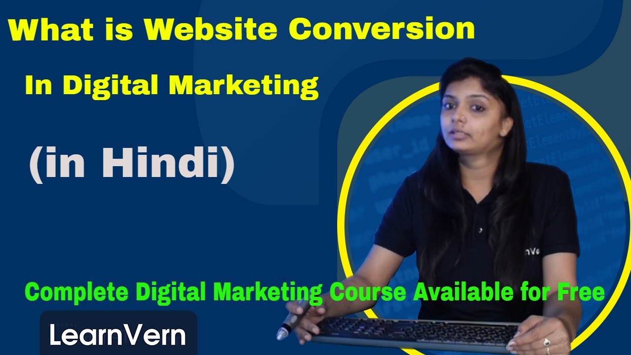 What is Website Conversion in Digital Marketing? | Video Tutorial in Hindi | LearnVern