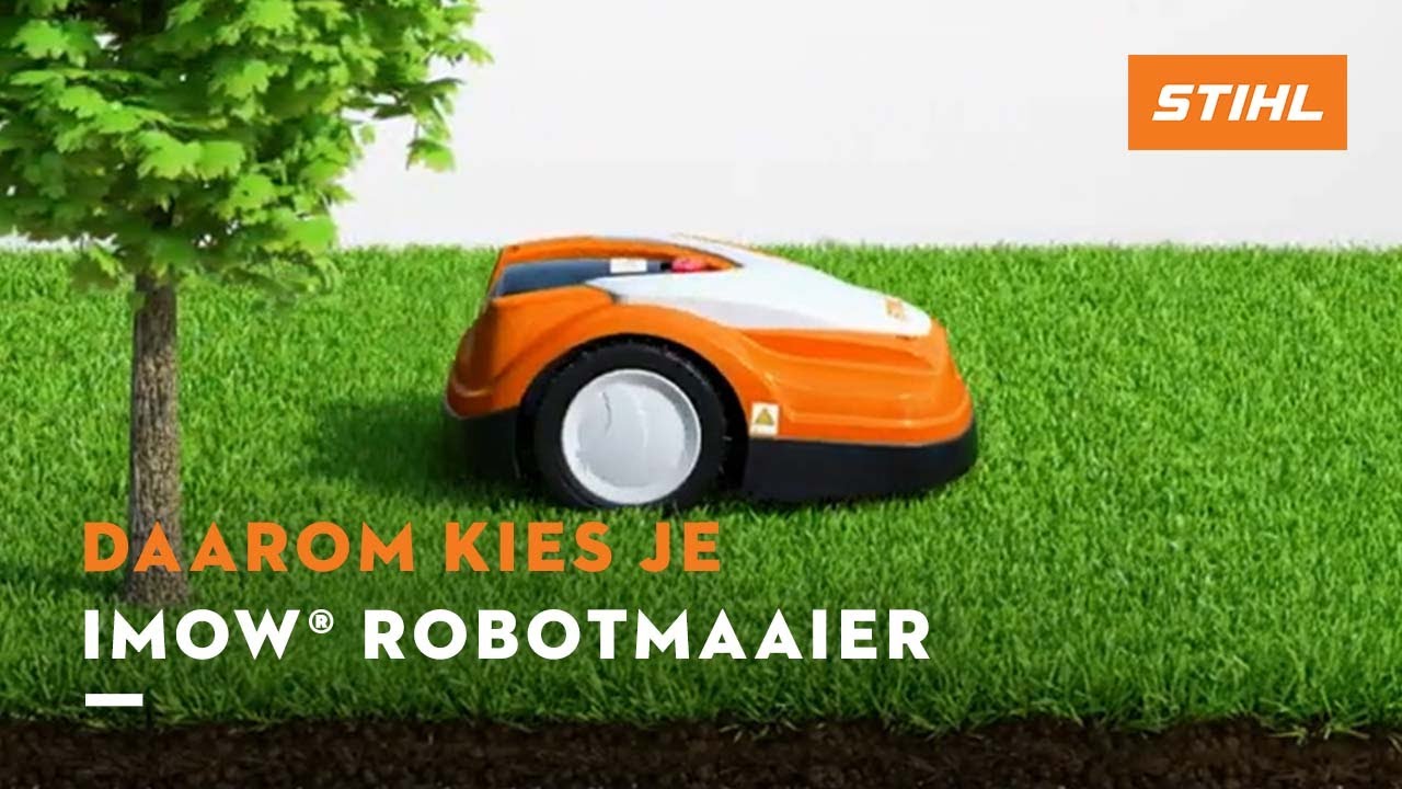 Welke voordelen biedt een STIHL iMOW&reg; robotmaaier?