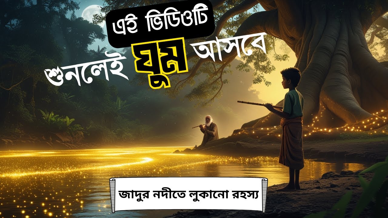 জাদুর নদীতে লুকানো রহস্য | পুরানো দিনের অদ্ভুত যাত্রা | ঘুমের গল্প পর্ব ১, ২