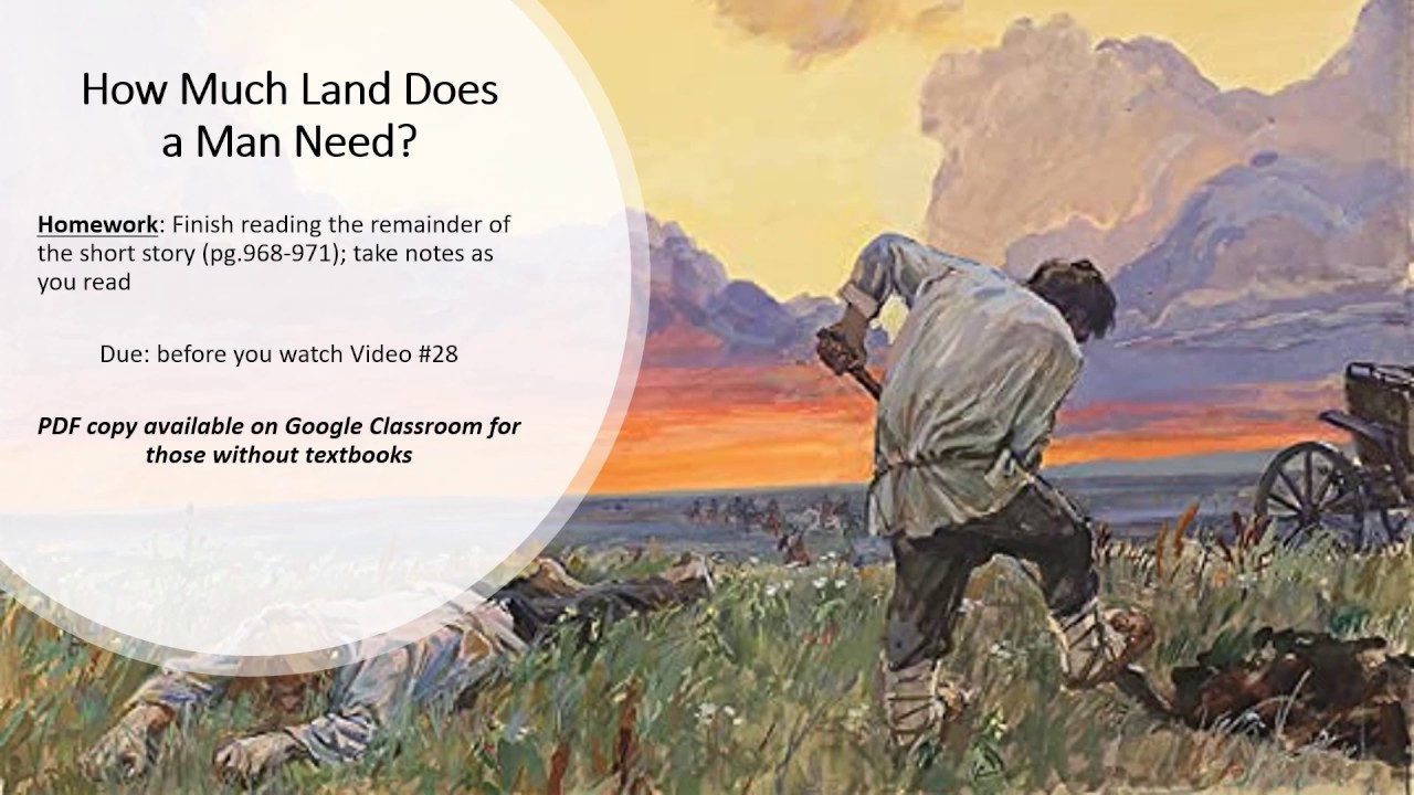 Video #27: How Much Land Does a Man Need? (Part 3)