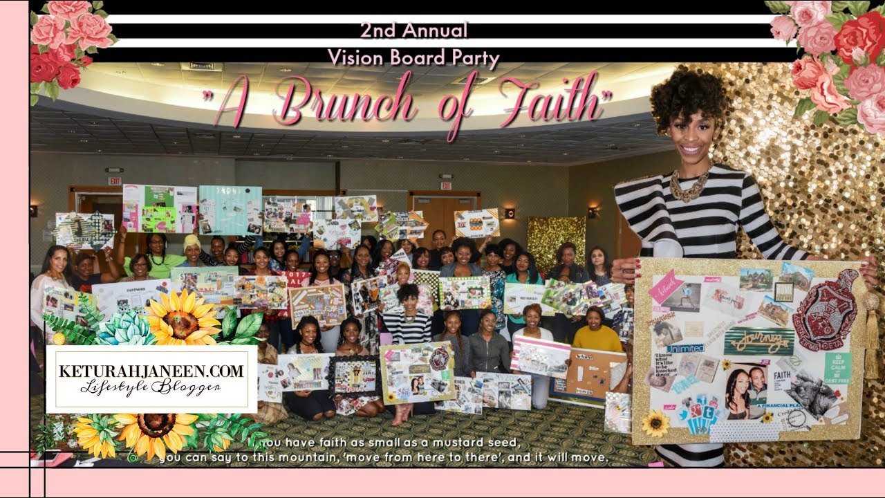 Vision Board Party: A Brunch of Faith