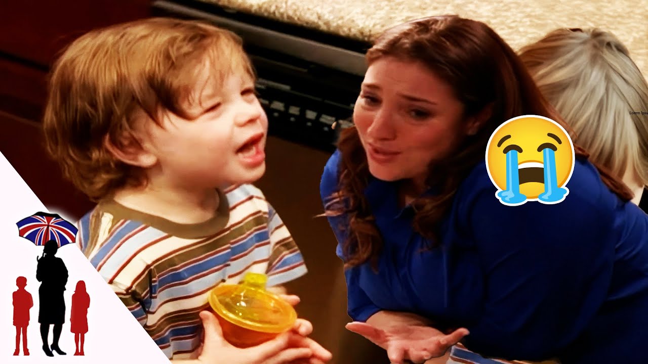 Mom breaks down when Supernanny forbids her from picking up her children! | Supernanny USA