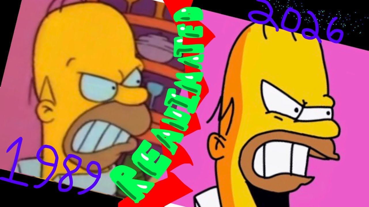 I reanimated a scene from the Simpsons (for collab)