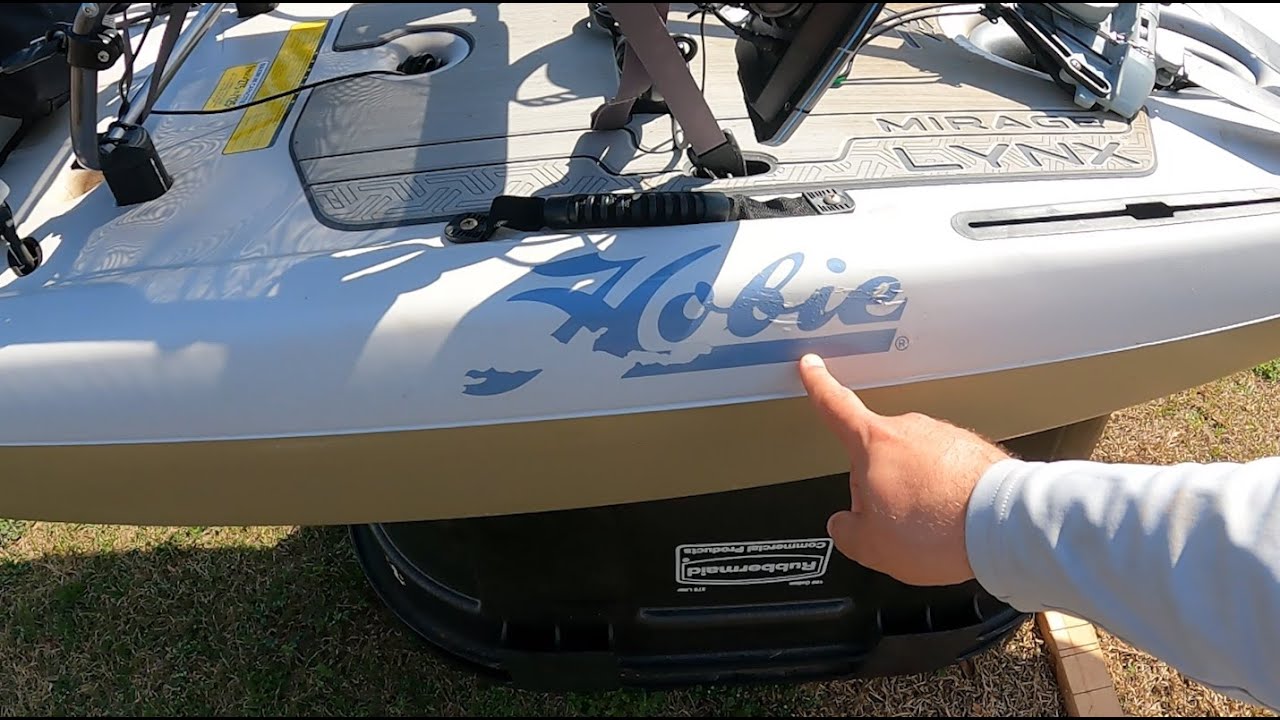 Hobie Mirage Lynx after six months of use...