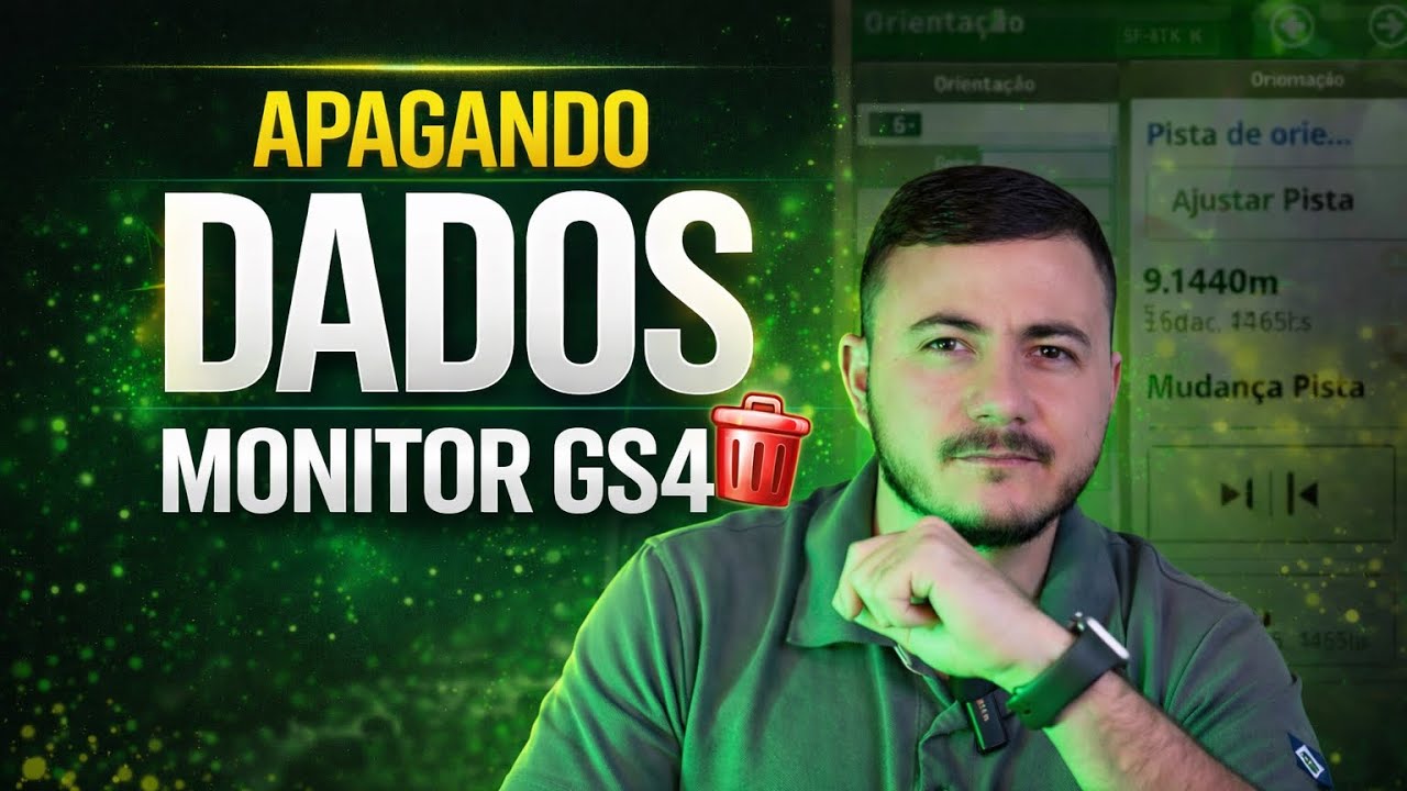 Como Apagar Linhas e Talhões do Monitor GS4 | JOHN DEERE