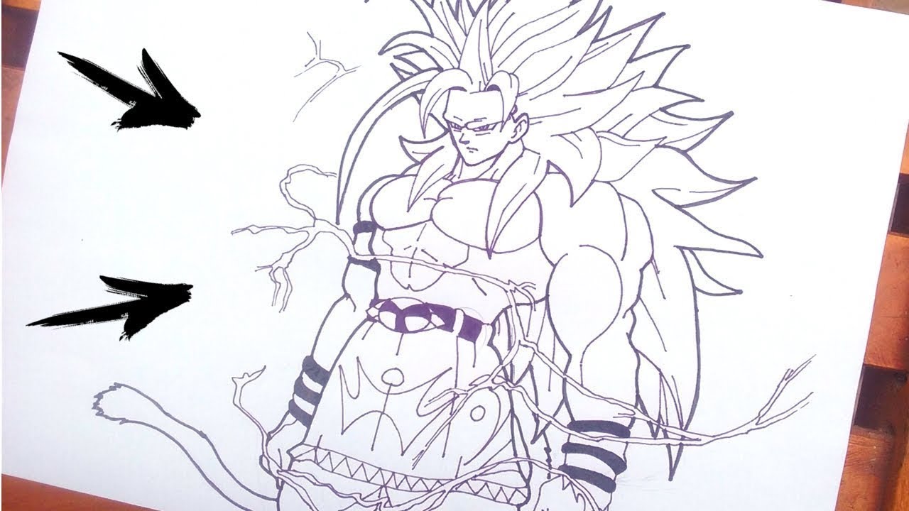 Cómo dibujar o goku ssj 5, cómo dibujar o goku super sayajin 5, dragonball
