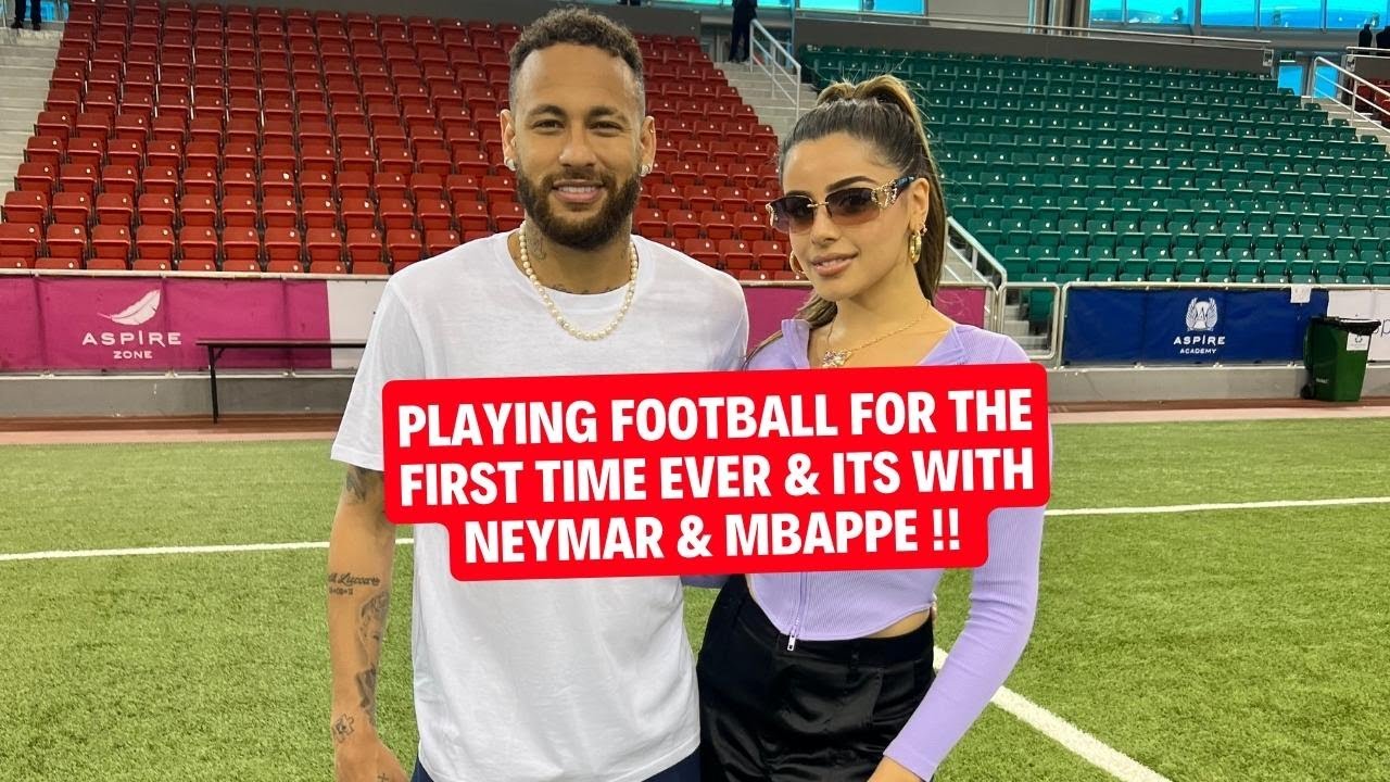 Playing football with Neymar & Mbappe 🤯