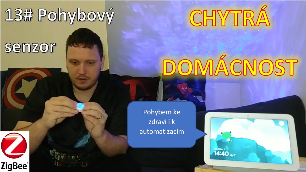 Chytrá domácnost levně 🤖 13# 🎙🖥 Pohybový senzor 🖥🎙 Jak jen pouhým pohybem uděláme domov chytřejším