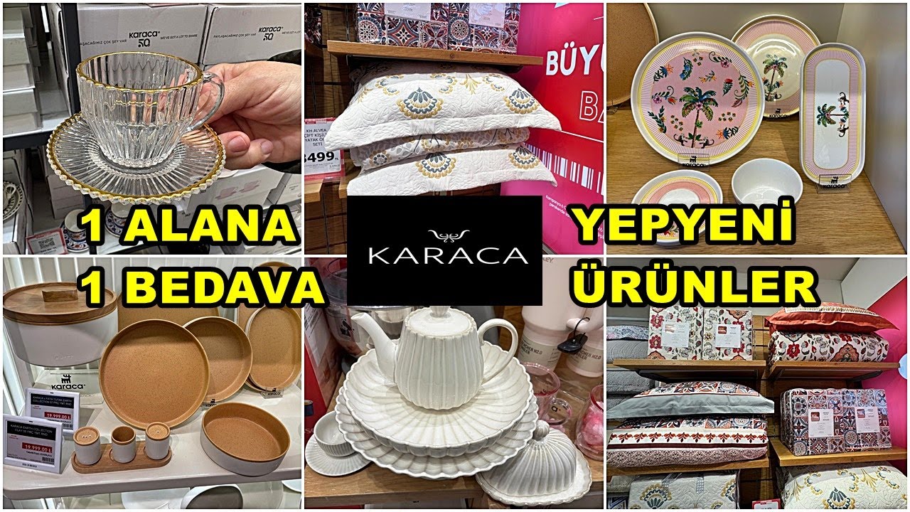 KARACA'DA %50 İNDİRİM❗️/NEVRESİMLER 600TL❗️/1 ALANA 1 BEDAVA ❗️/BAYILACAKSINIZ/ÇEYİZ ALIŞVERİŞİ