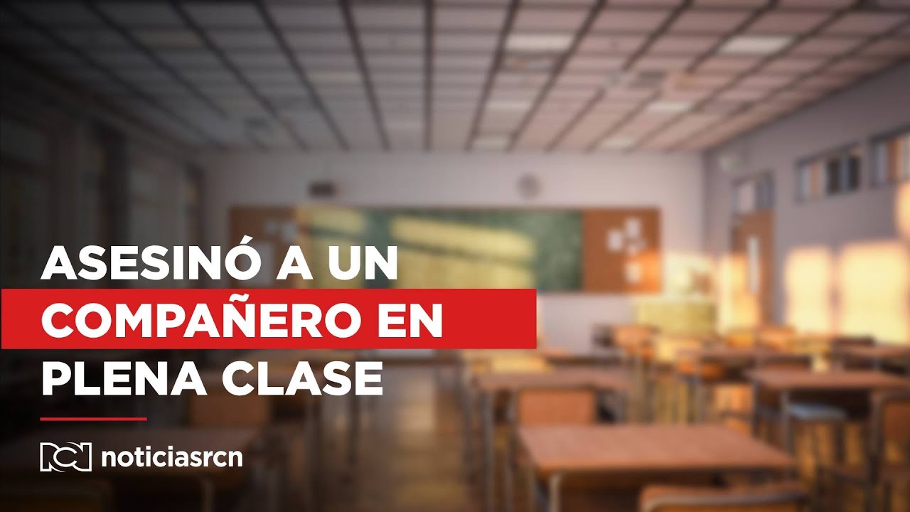 Joven de 14 años asesinó a un compañero de 13 años en el salón de clases