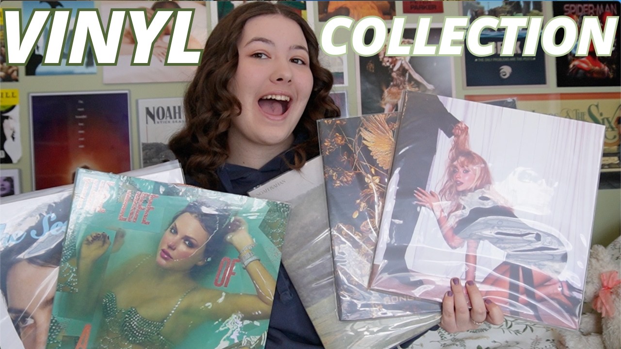 My ENTIRE VINYL COLLECTION (Taylor Swift, Musicals, Gracie Abrams, Etc.)