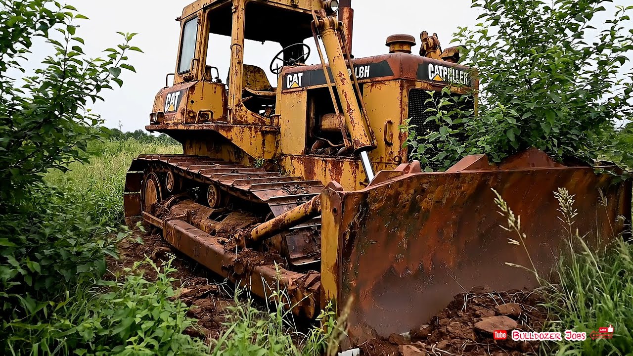 $1000 Dozer Restoration Full Rebuild of Caterpillar D8H 1965 from 20+ YEARS Condition to Looking New