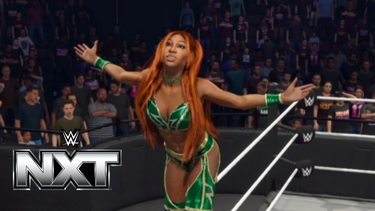 WWE 2K25 NXT - JAKARA JACKSON VS THEA HAIL ( QUALIFYING MATCH )