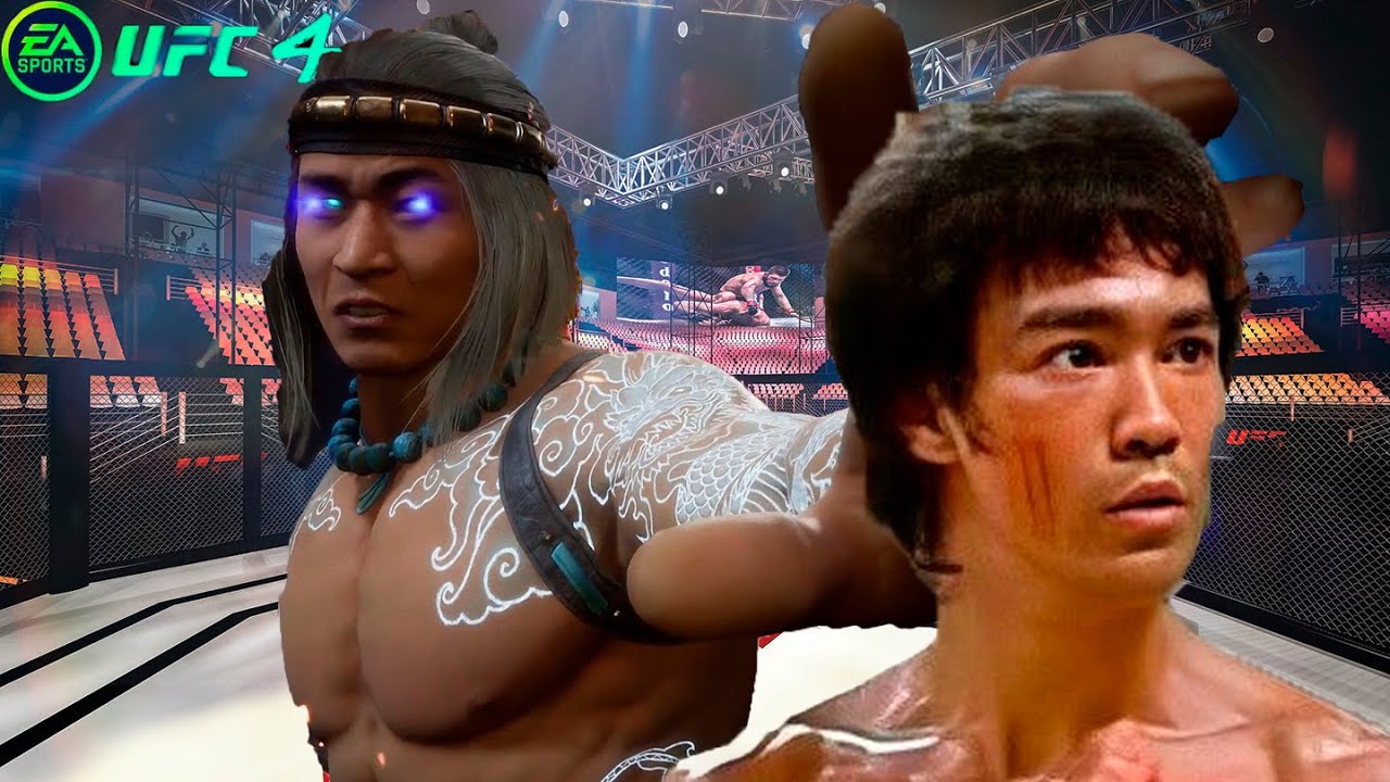 🐉UFC 4 l Bruce Lee vs King Liu Kang - Dragon Fight🐉