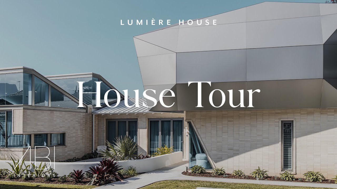 House Tour | Inside the modern art-deco style Lumiere House⁠