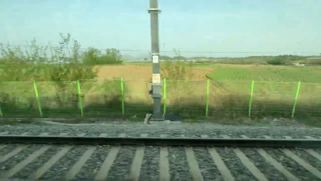 용산행 무궁화호 1408호차 나주역-광주송정역 주행영상