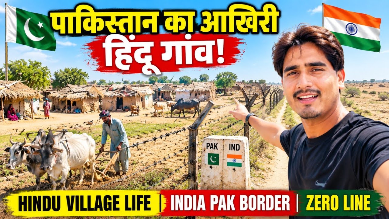 Last Pakistani Hindu Village on India-Pakistan Border | Life on Zero Line | Haresh Rathor Vlogs