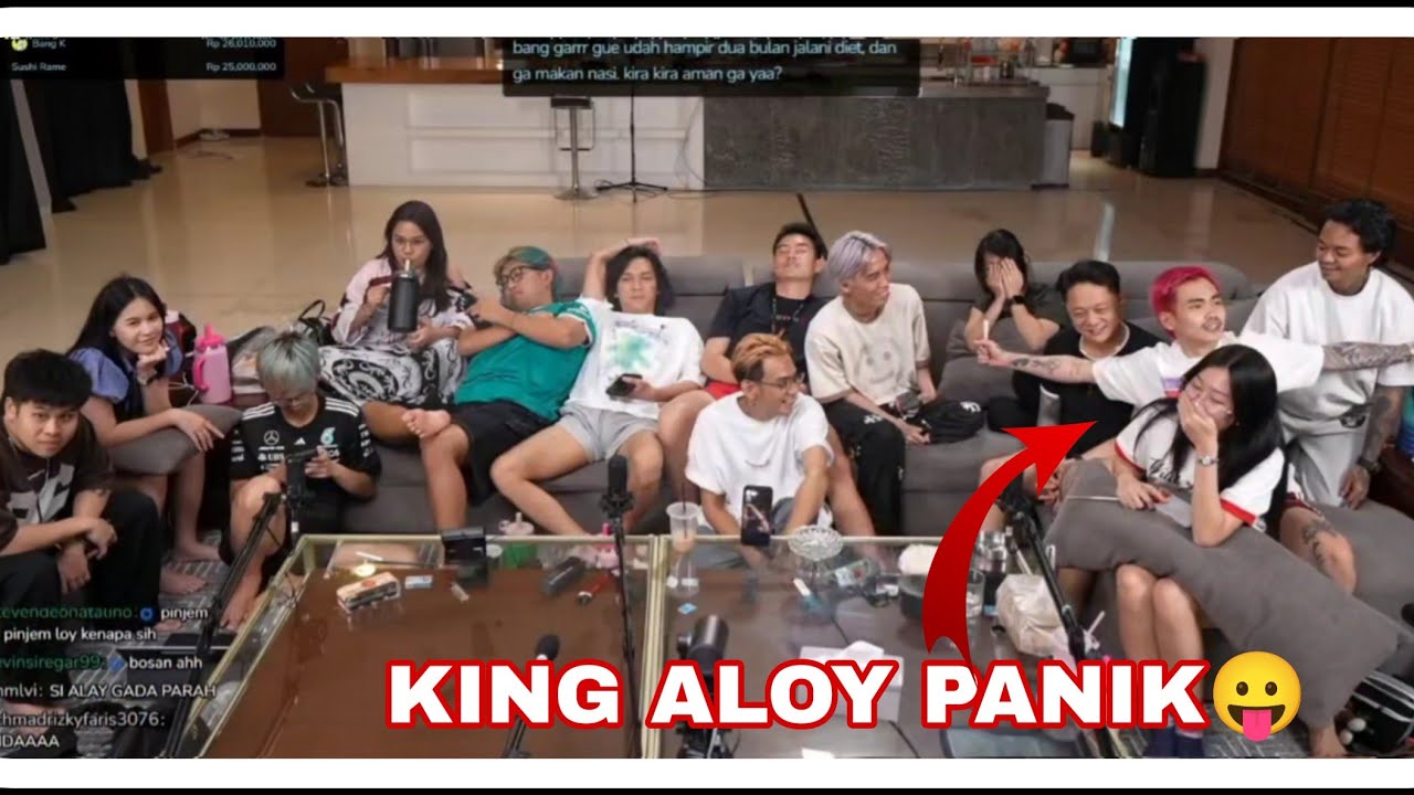 MOMENT BRAVY YB GODAIN KAREN DEPAN ALOY😄 , REAKSI ALOY LUCU BANGET WKWK